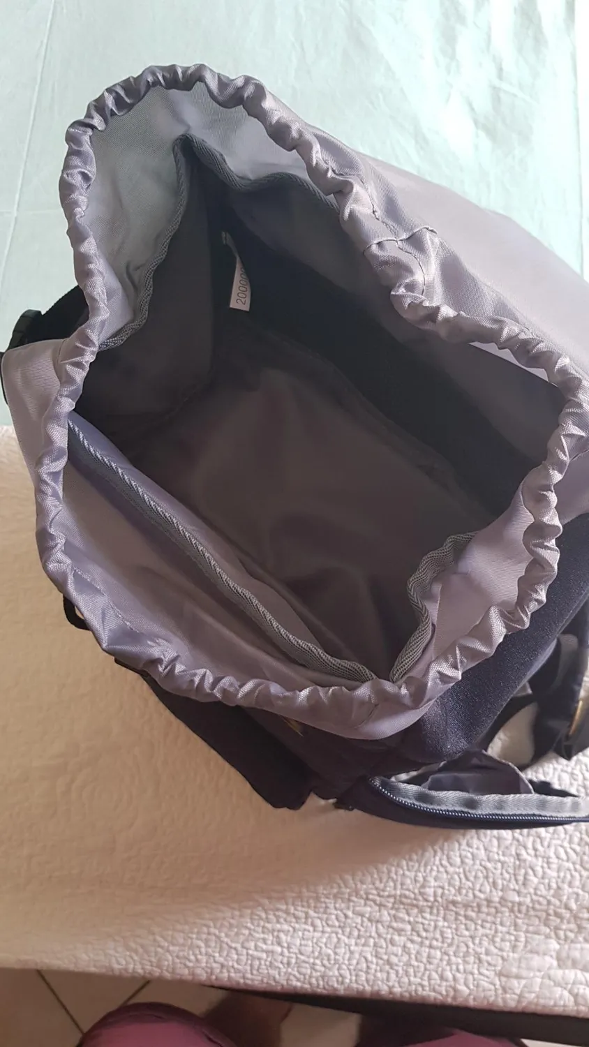 K&F Concept zaino fotografico 17L blu laptop 15,6" antifurto