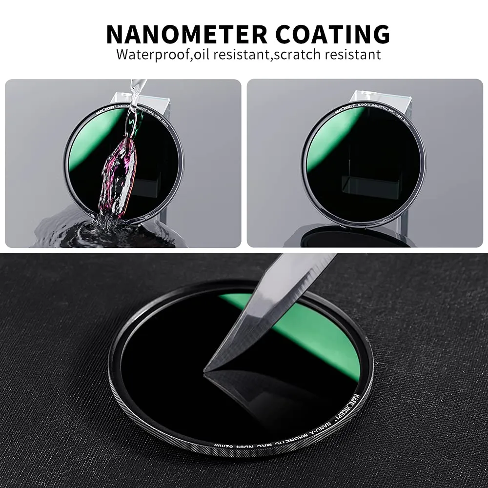 K&F Concept Nano-X filtro ND64 magnetico 67mm 6 stop