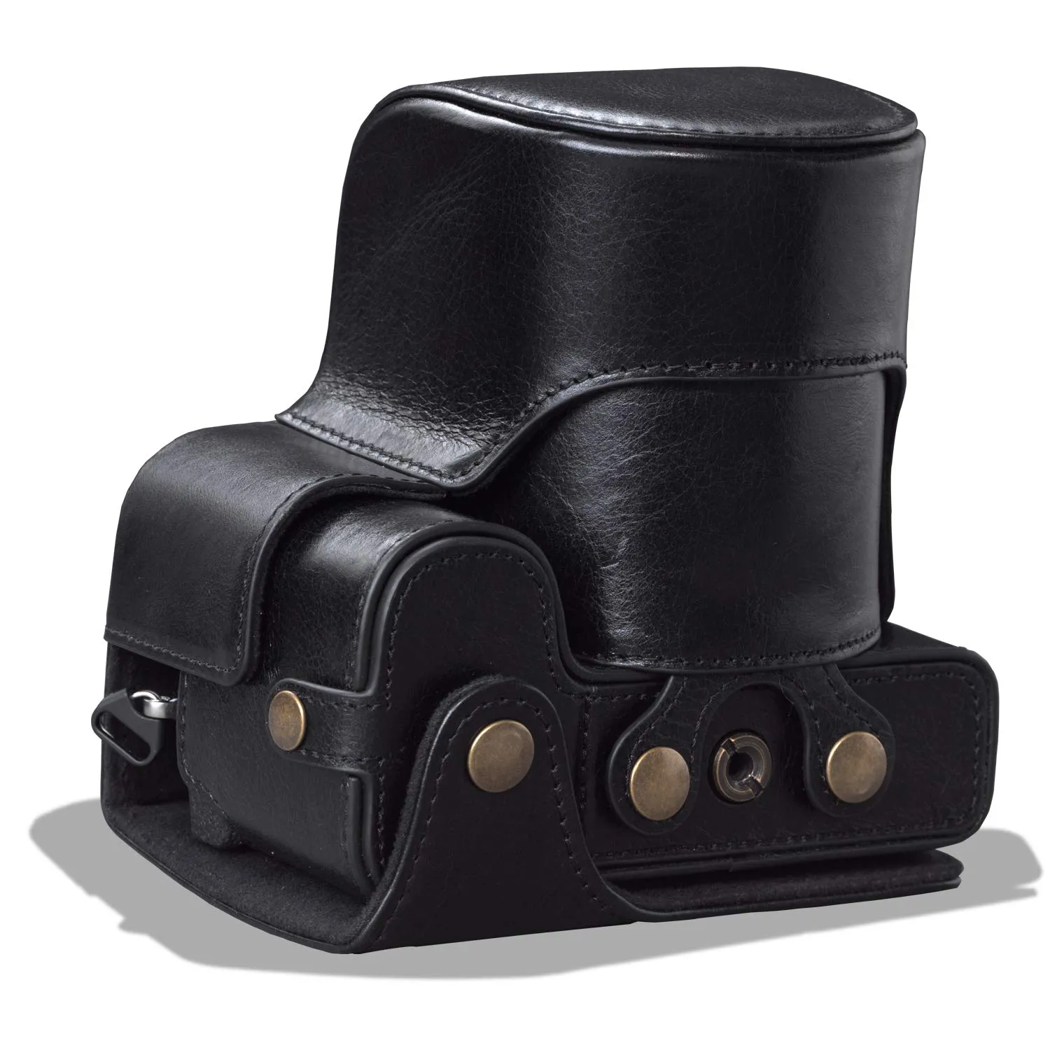 MegaGear X-S10 custodia vera pelle ever ready nero