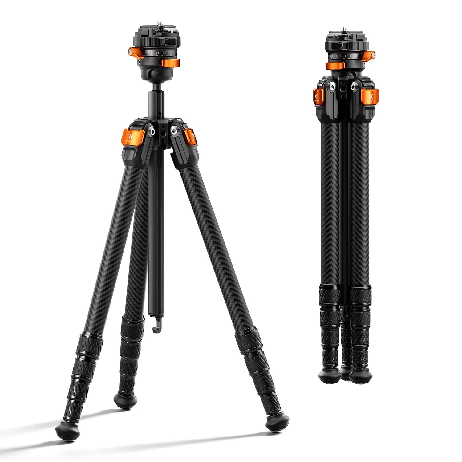 K&F Concept K254C2+BH-36L Treppiede Carbonio 162cm