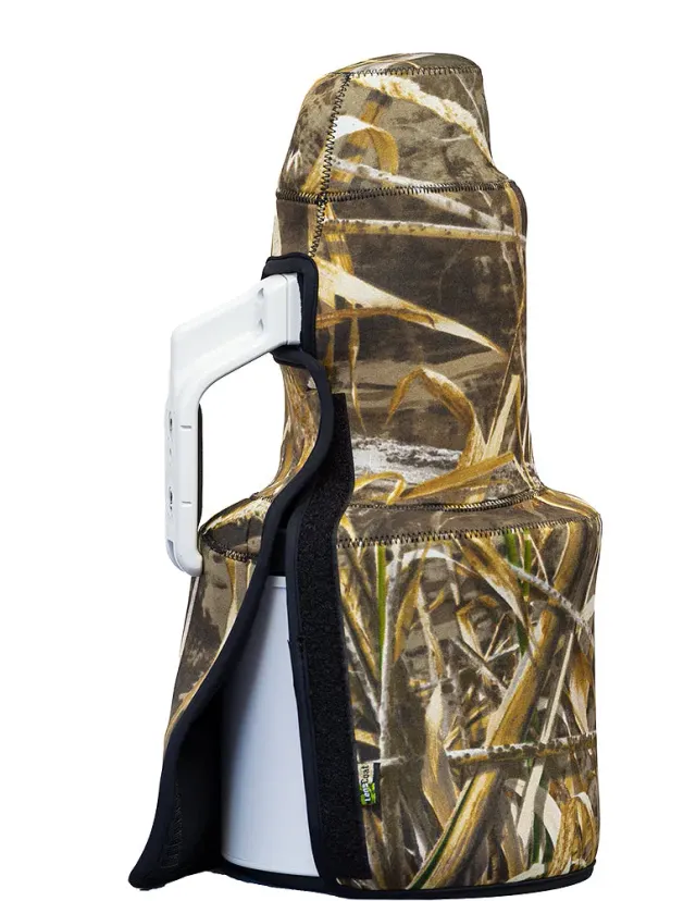 Lenscoat TravelCoat Canon RF 400 f/2.8 IS custodia nera neoprene