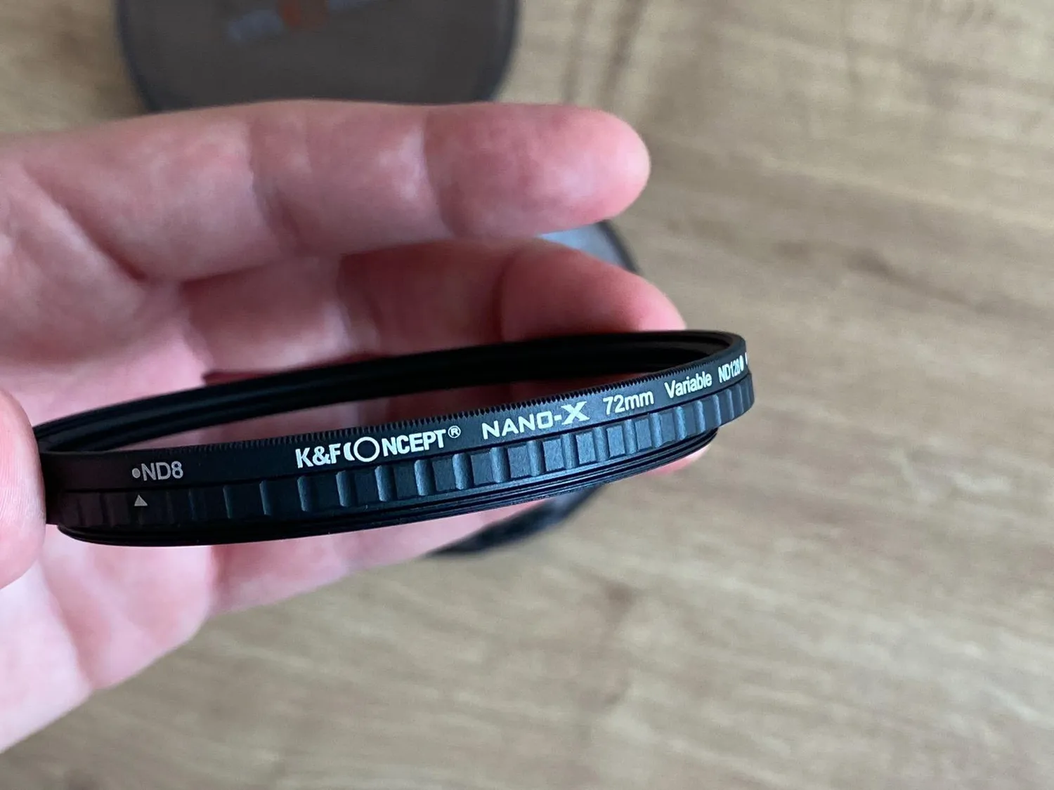 K&F Concept Nano-Xcel ND8-128 filtro variabile 67mm 3-7 stop