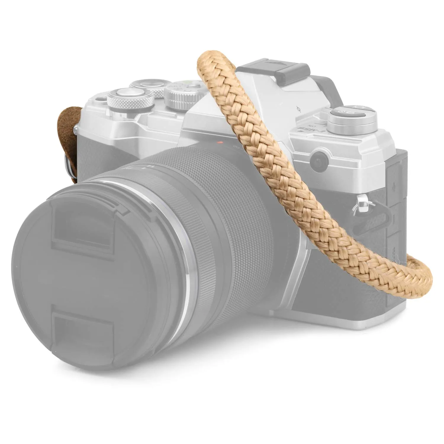 MegaGear Cinturino Polso Fotocamera Cotone Visone regolabile