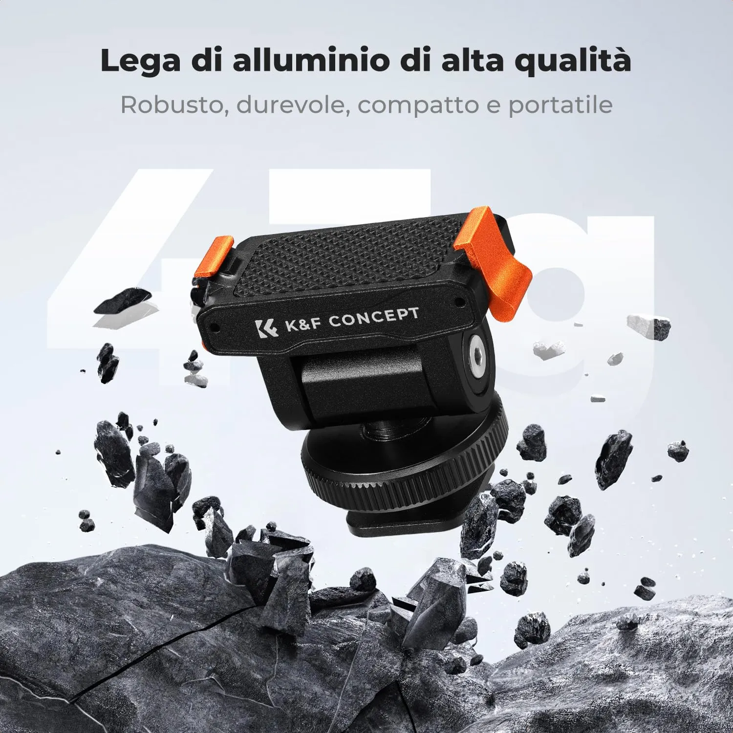 K&F Concept Slitta Fredda Magnetica Supporto Osmo Action 6/Nano