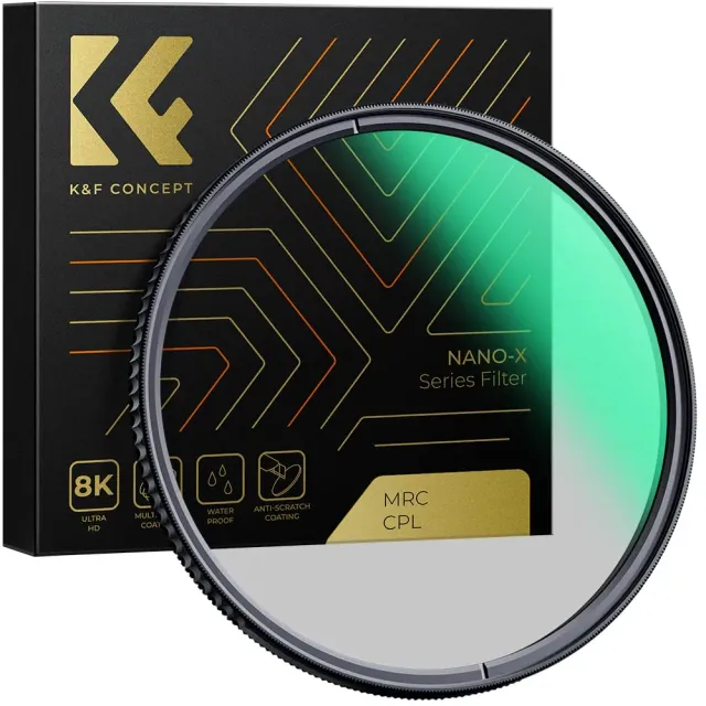 K&F Concept Nano-X Filtro CPL Polarizzatore Circolare Antiriflesso