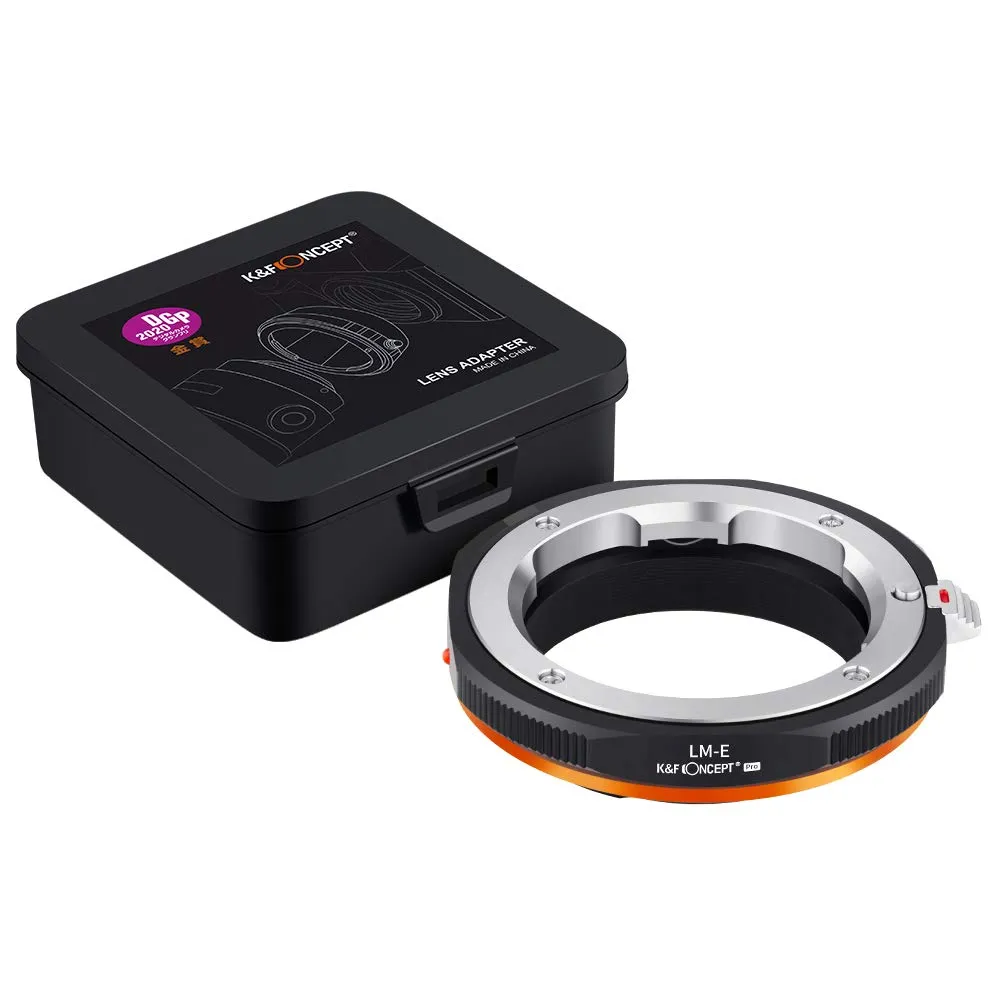 K&F Concept adattatore Leica M - Sony E finitura opaca