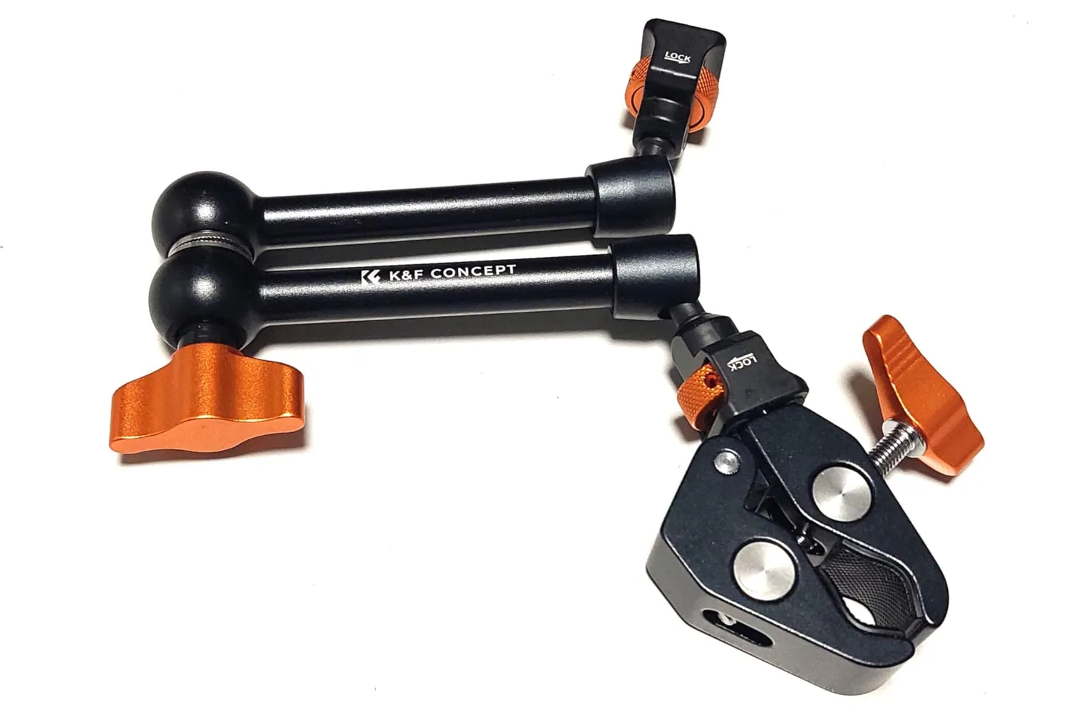 K&F Concept Braccio Magico 9.8" con Super Clamp 2kg