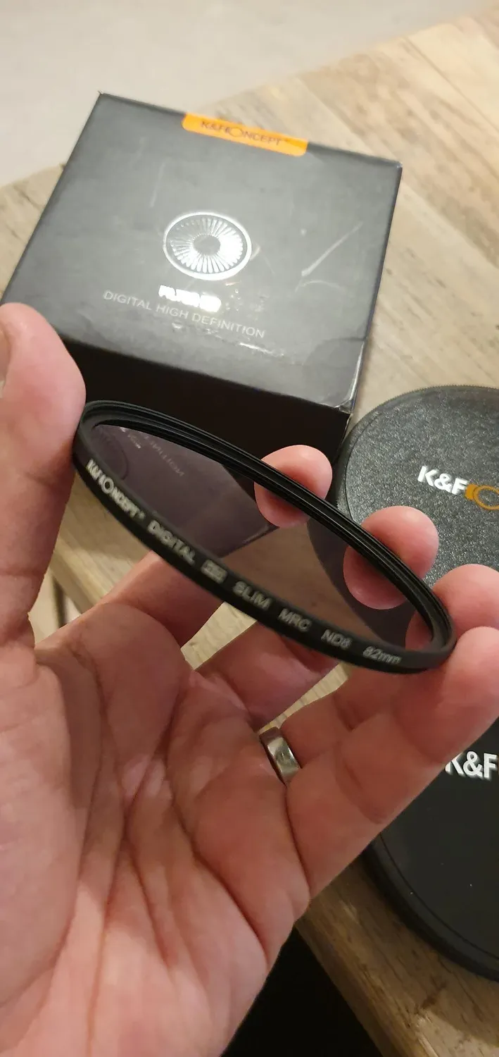 K&F Concept Nano-D Kit Filtri 67mm CPL+ND8+ND64 Vetro 24 Strati