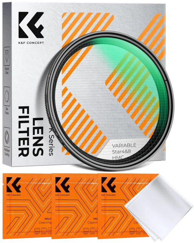 K&F Concept Nano-Klear filtro stella 82mm 4-8 punti