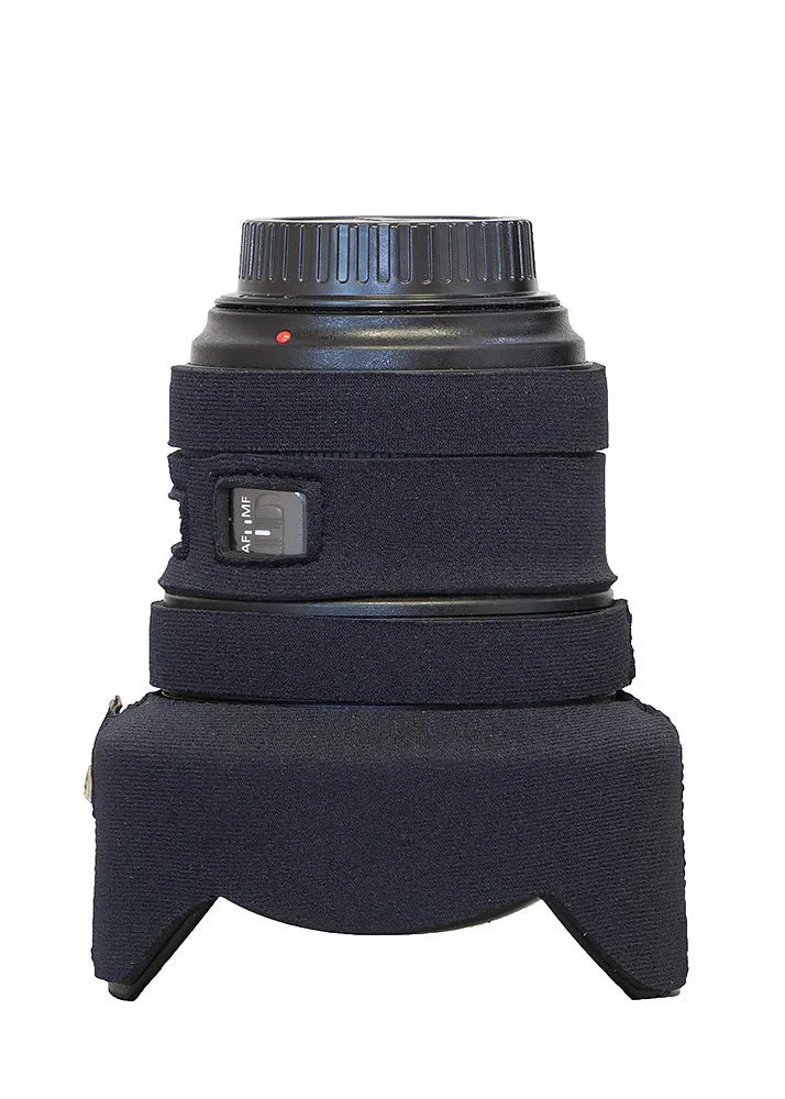 Lenscoat Canon 11-24mm f/4 custodia nera neoprene