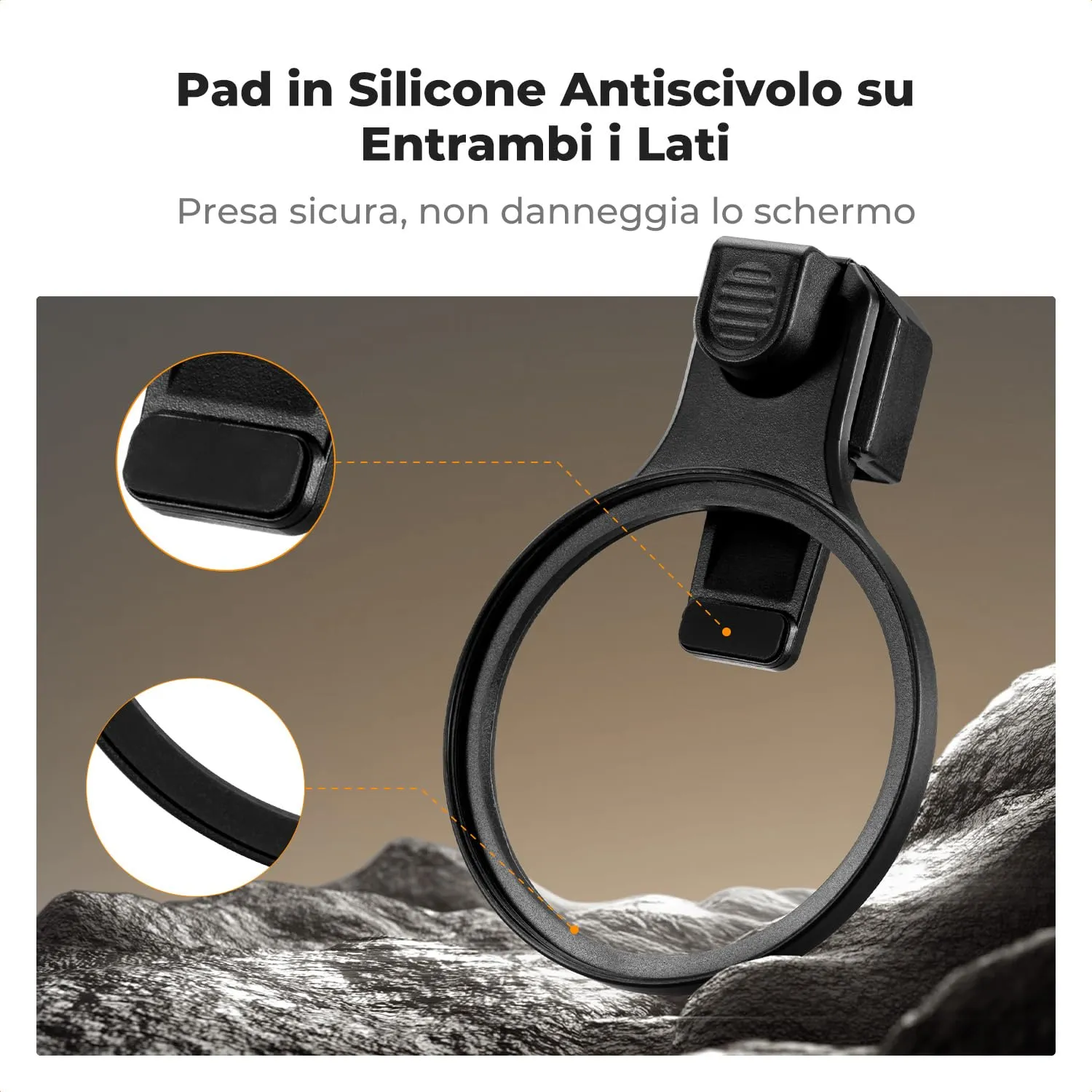 K&F Concept adattatore filtro 67mm telefono press-type