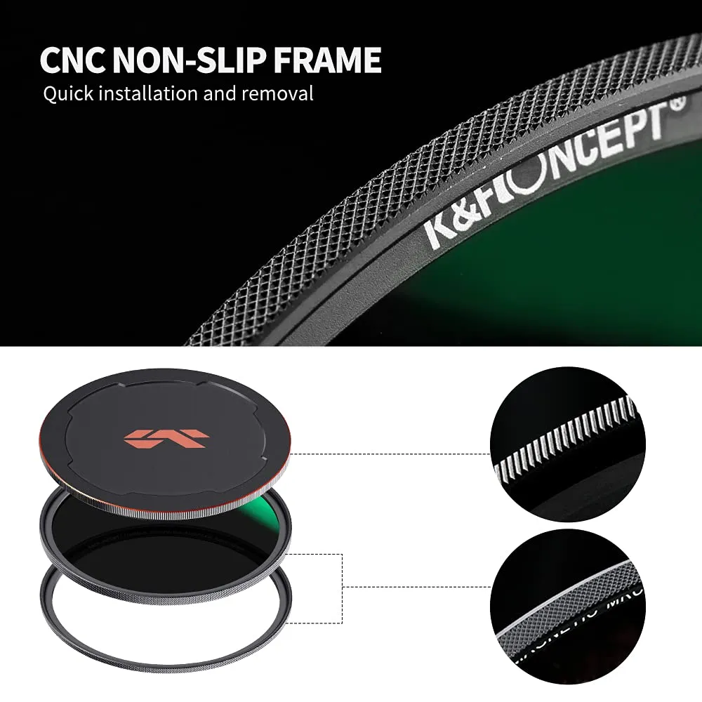 K&F Concept Nano-X filtro ND64 magnetico 67mm 6 stop