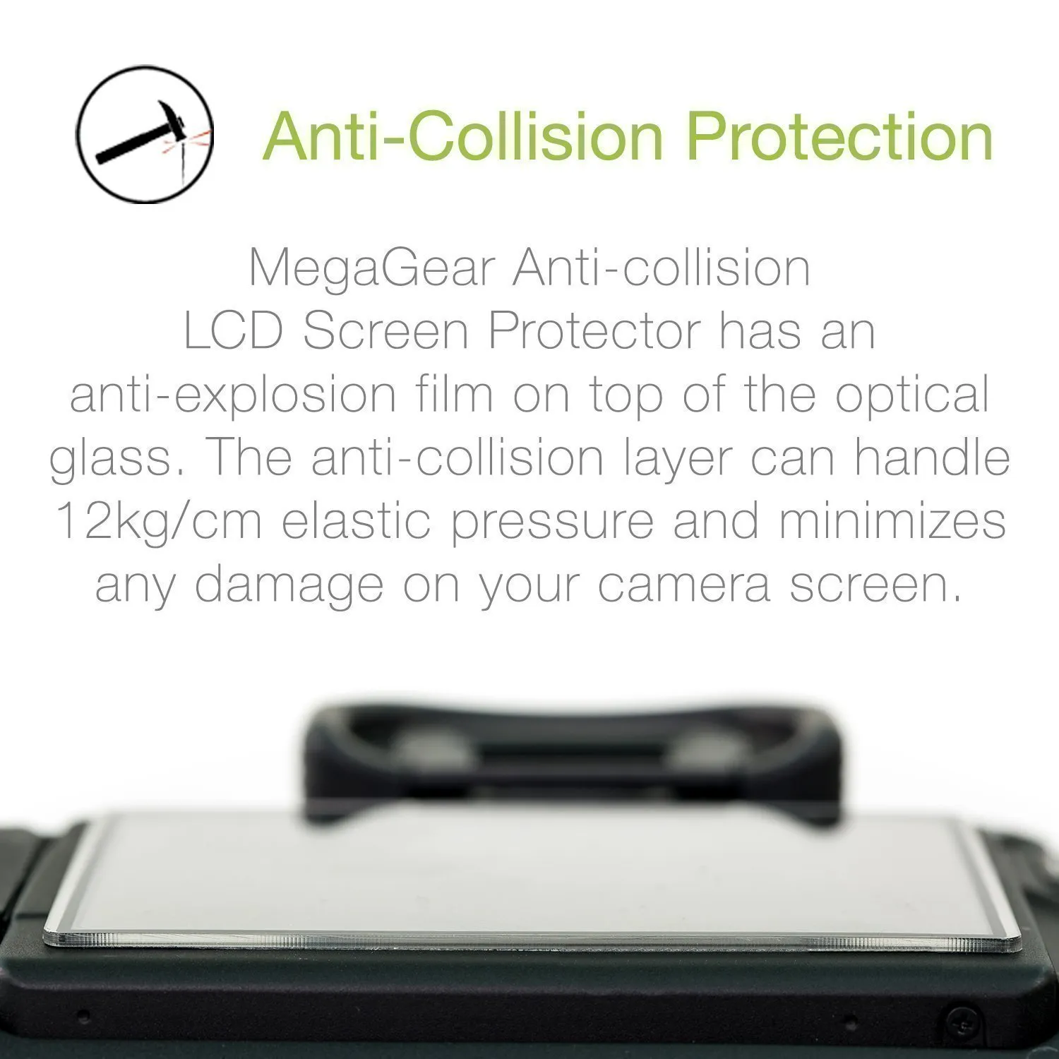 MegaGear EOS M6 vetro protettivo LCD 0,5 mm trasparente
