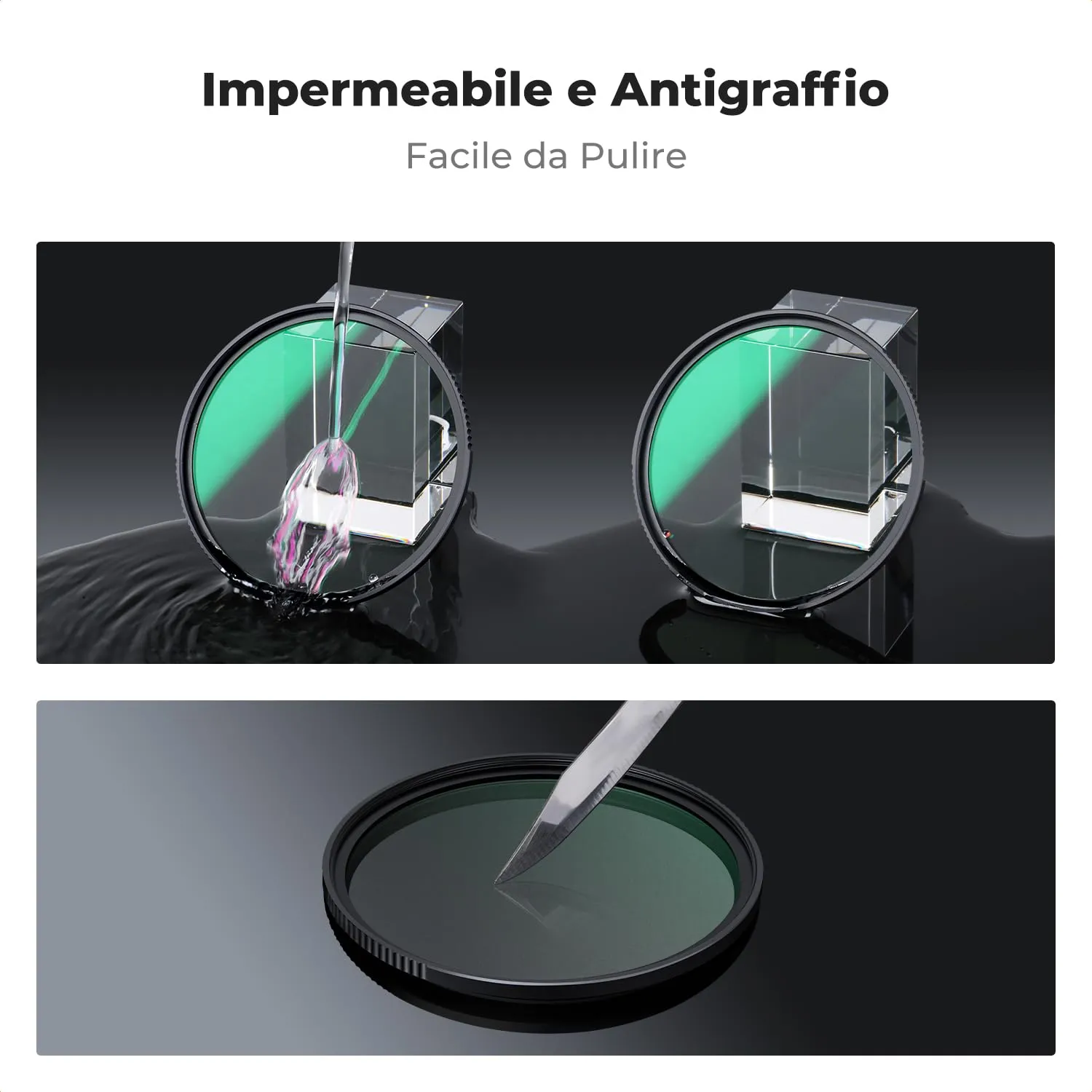 K&F Concept Nano-Xcel Soft Mist filtro 67mm effetto 1/4
