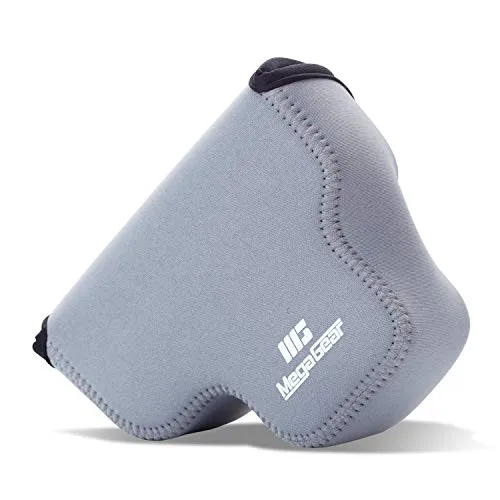 MegaGear Alpha 7C custodia neoprene grigio imbottita