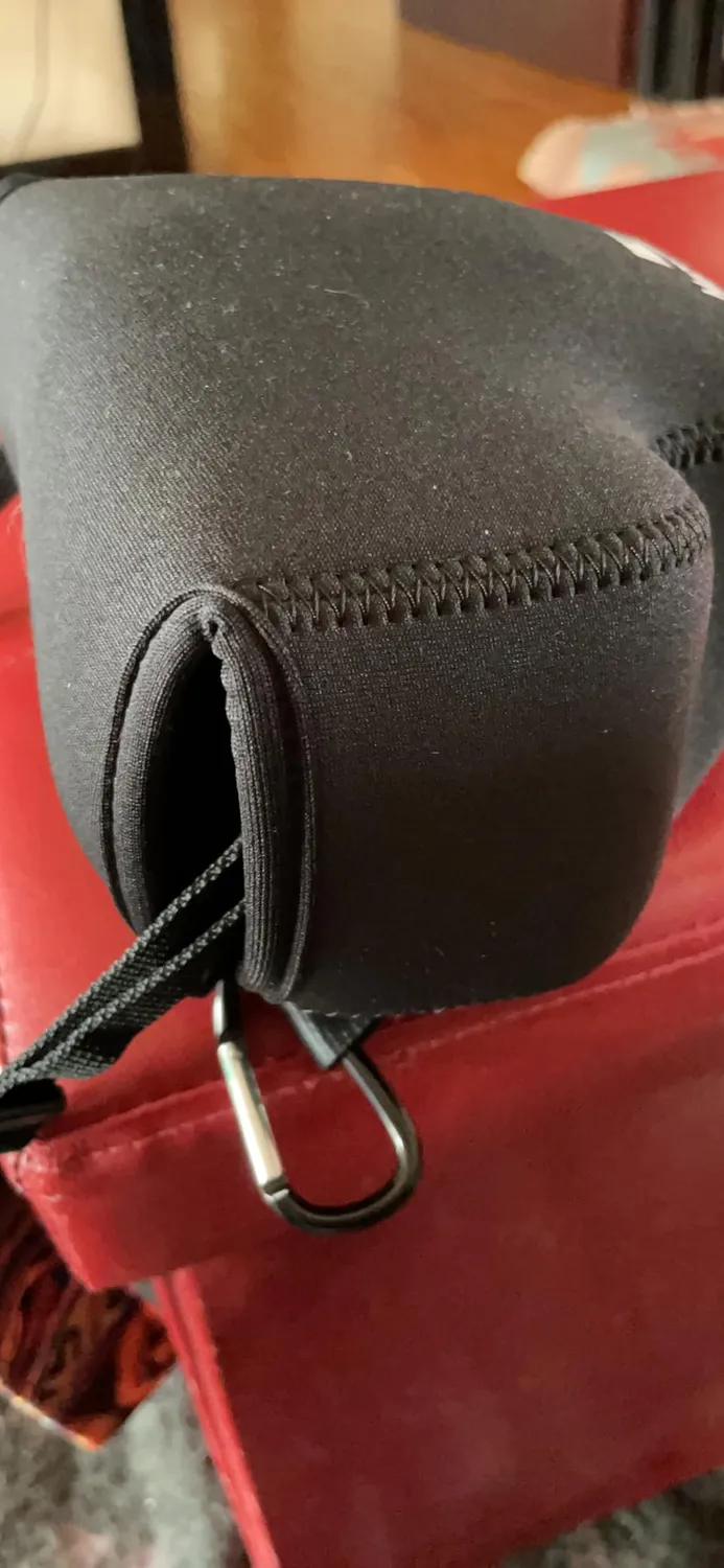 MegaGear MG628 Custodia Neoprene Panasonic FZ300 grigio