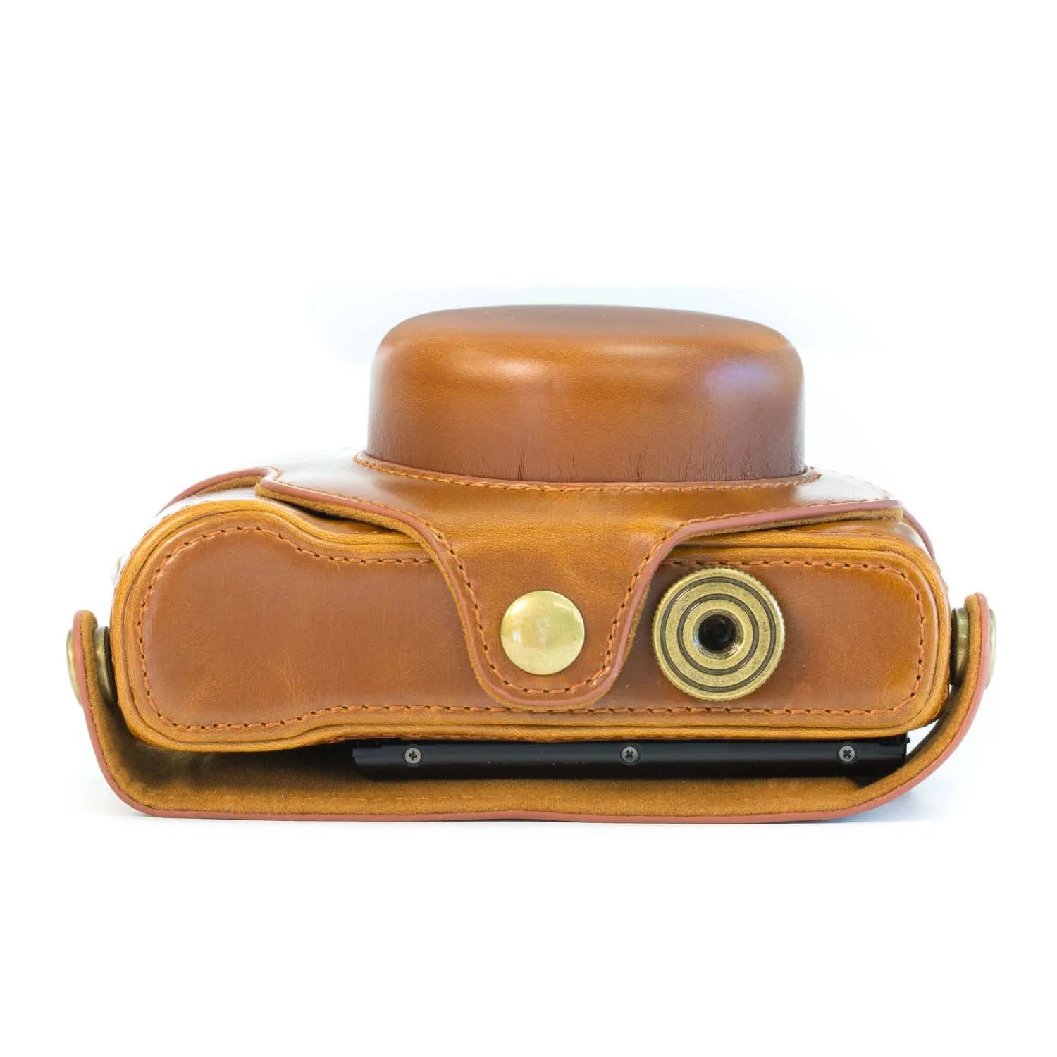MegaGear Fujifilm X30 custodia pelle marrone chiaro ever ready