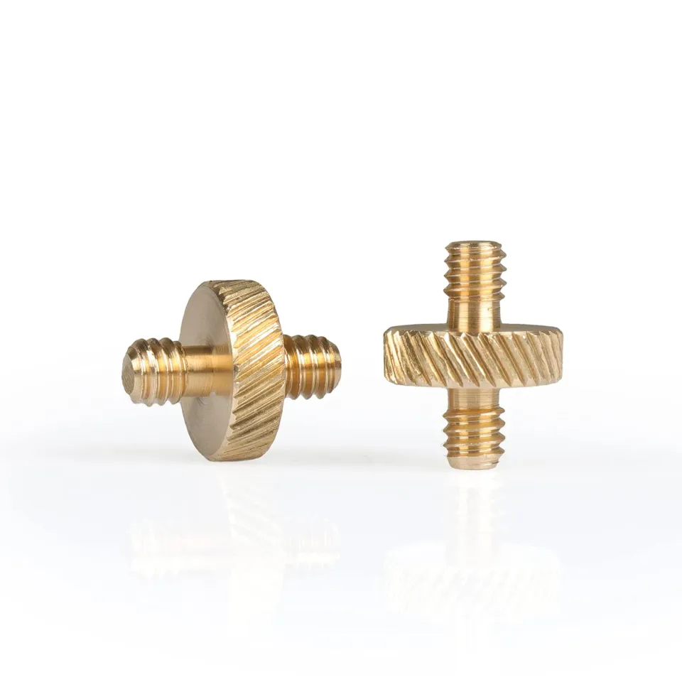 MegaGear Adattatore Vite 1/4"-1/4" Treppiede Metallo 2 Pezzi