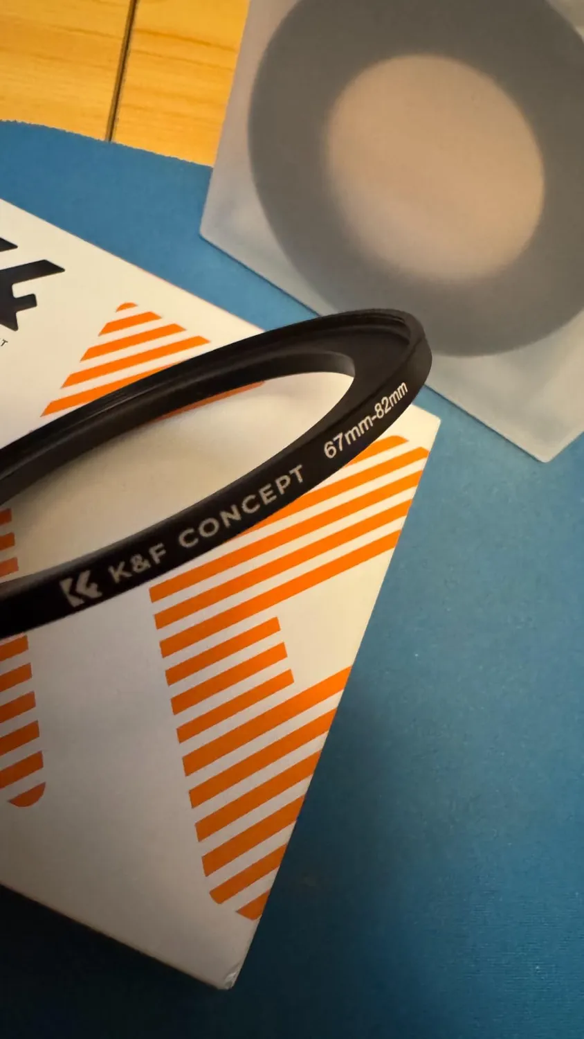 K&F Concept Anello Adattatore Step-Up 67-77mm 2 Pezzi