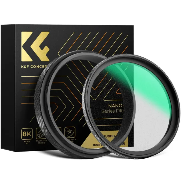 K&F Concept Nano-Xcel filtro Black Mist 1/4 Fuji X100 nero