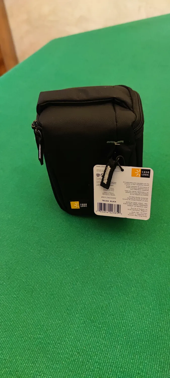 Case Logic TBC-404 custodia fotocamera nero nylon compatta