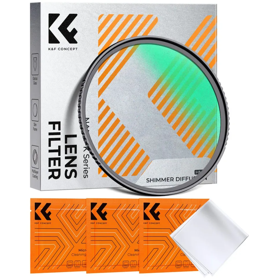 K&F Concept Nano-Klear Filtro Shimmer Diffusion 67mm Ritratto