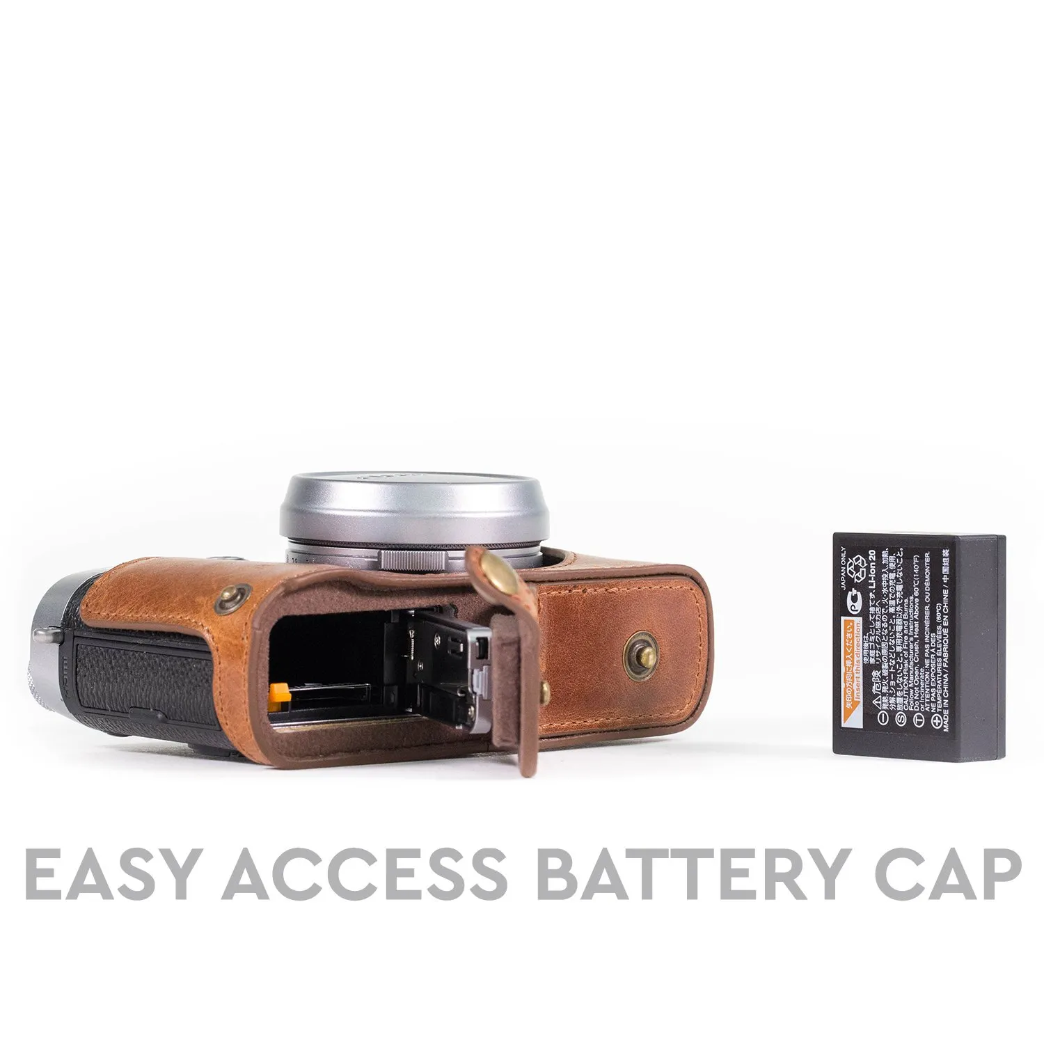 MegaGear Ever Ready X100F custodia fotocamera pelle vera