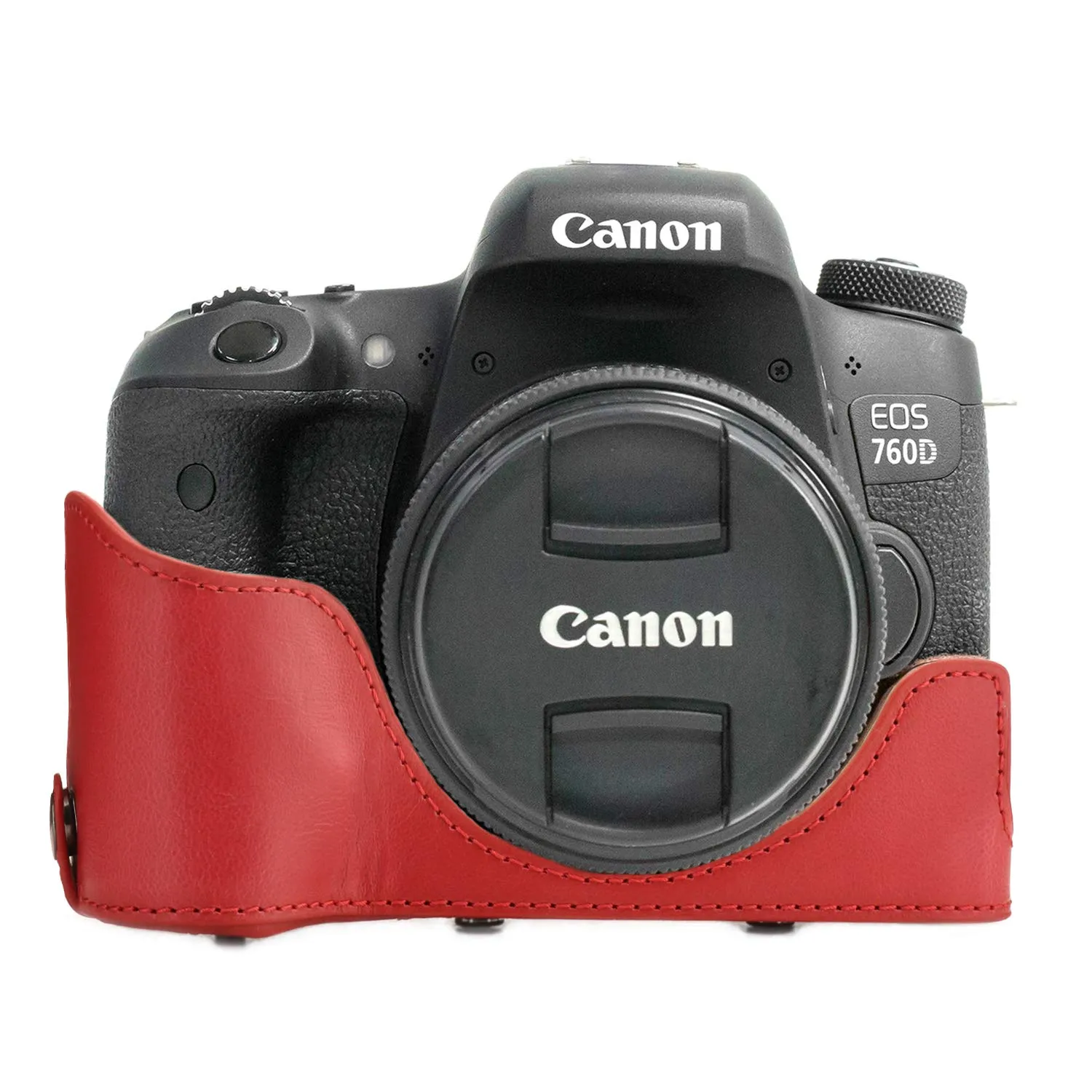 MegaGear MG1554 custodia fotocamera rossa Canon 760D