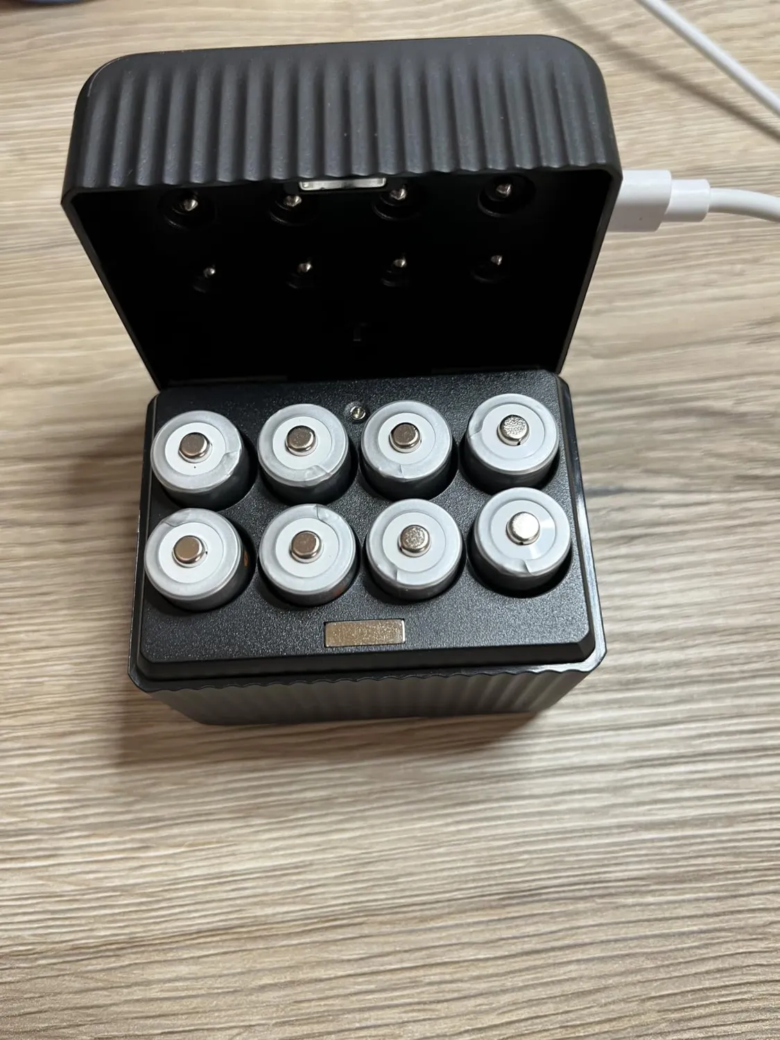 K&F Concept Batterie AA Ricaricabili Litio 1,5V 8 Pezzi 3600mWh