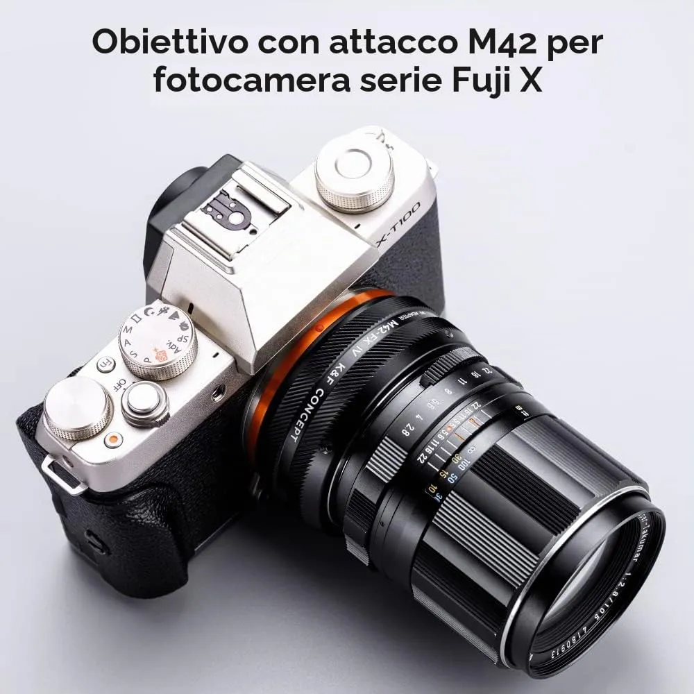 K&F Concept M42-FX IV Pro adattatore M42-FX manuale