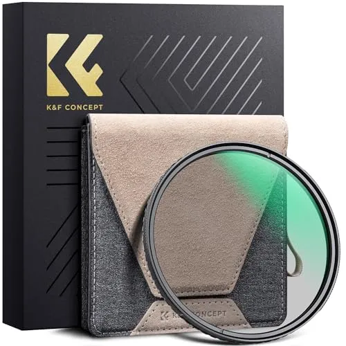 K&F Concept Nano-X PRO filtro CPL 82mm slim ottone