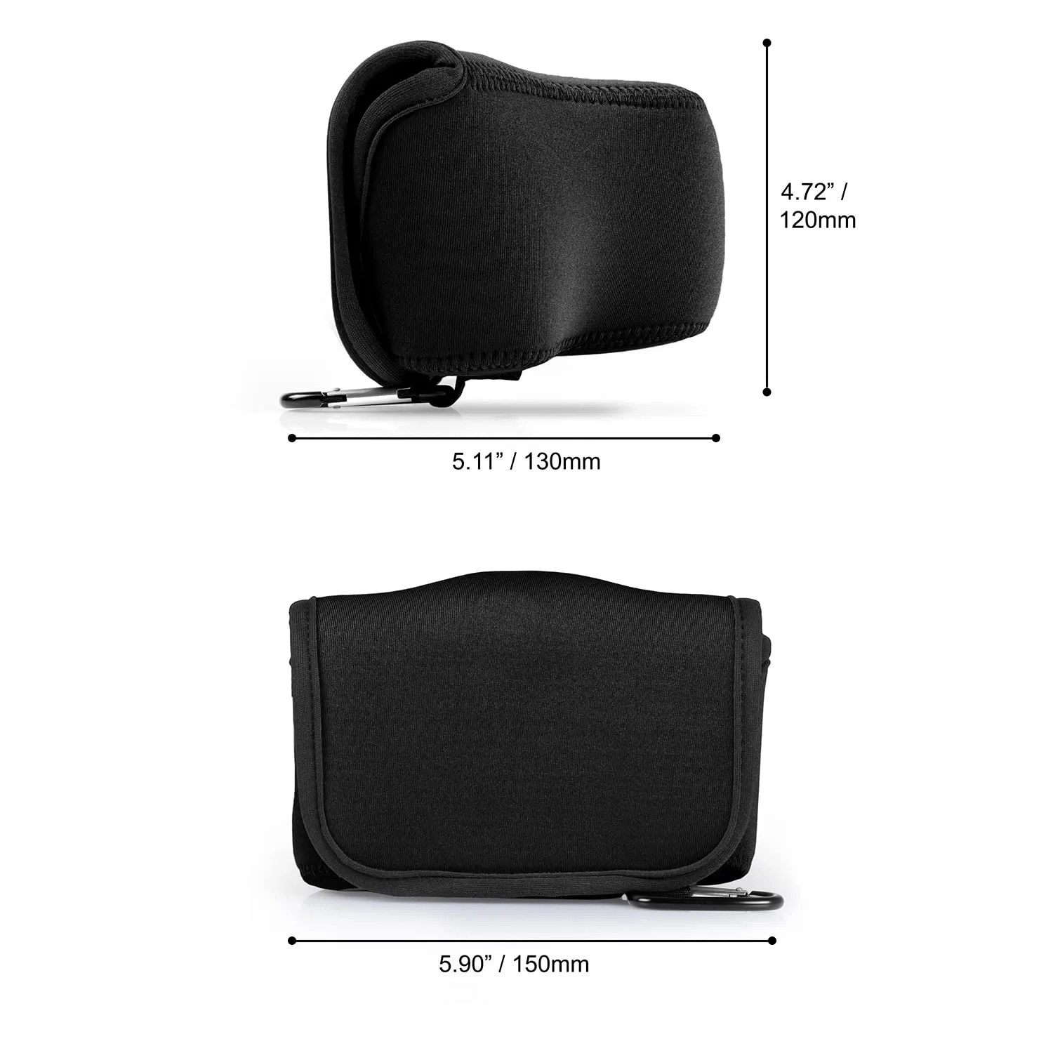 MegaGear custodia neoprene Nikon Z fc 16-50mm nero