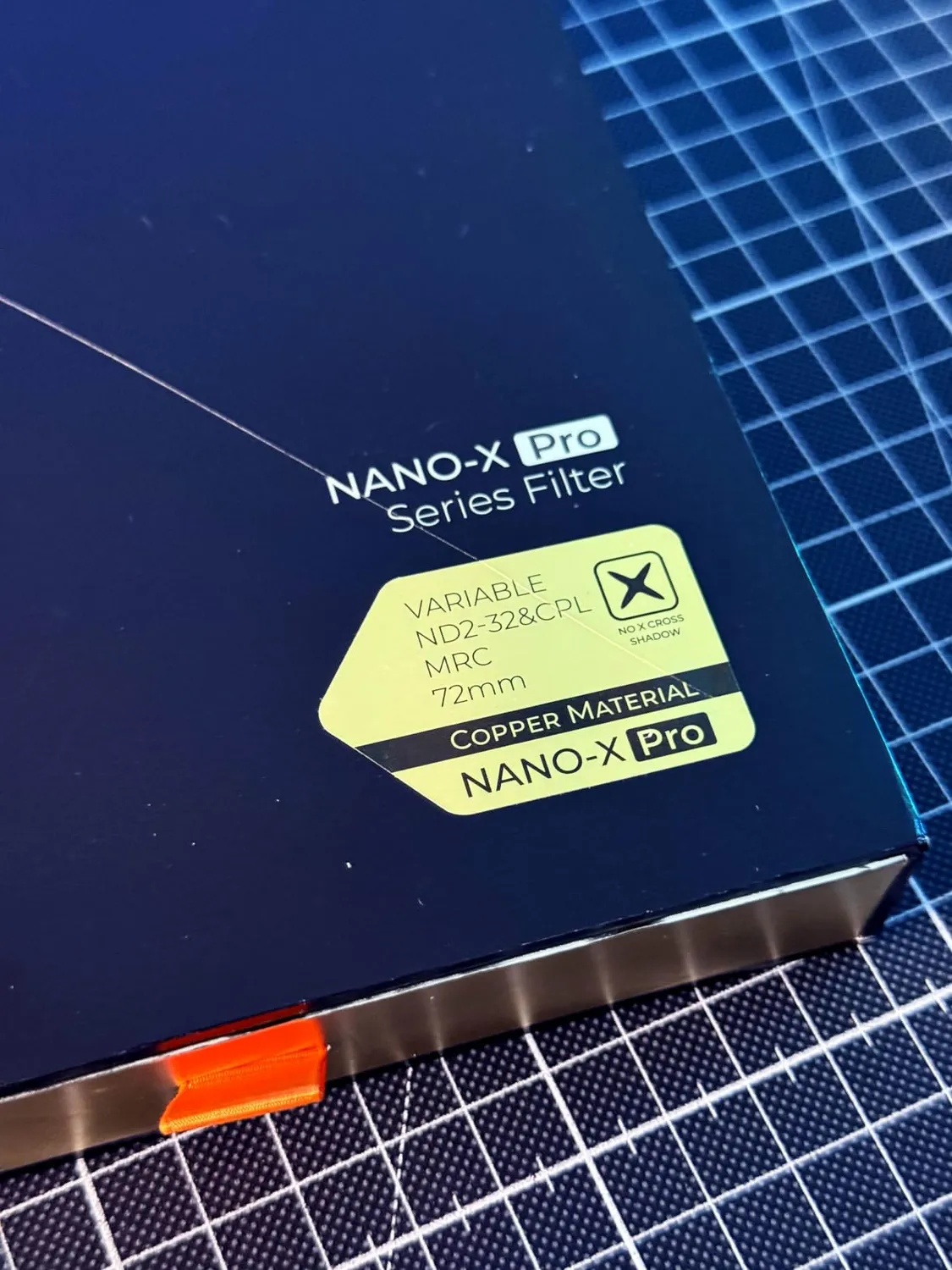 K&F Concept Nano-X PRO filtro variabile ND2-32 CPL 62mm ottone
