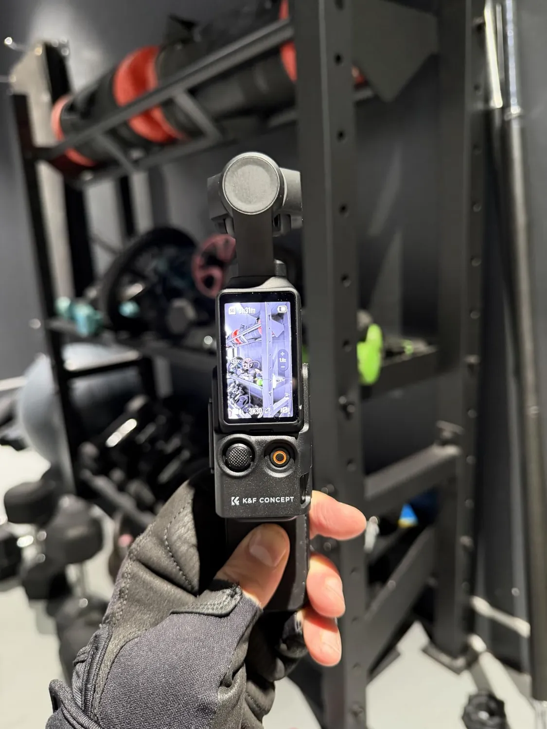 K&F Concept supporto magnetico Osmo Pocket 3 180°