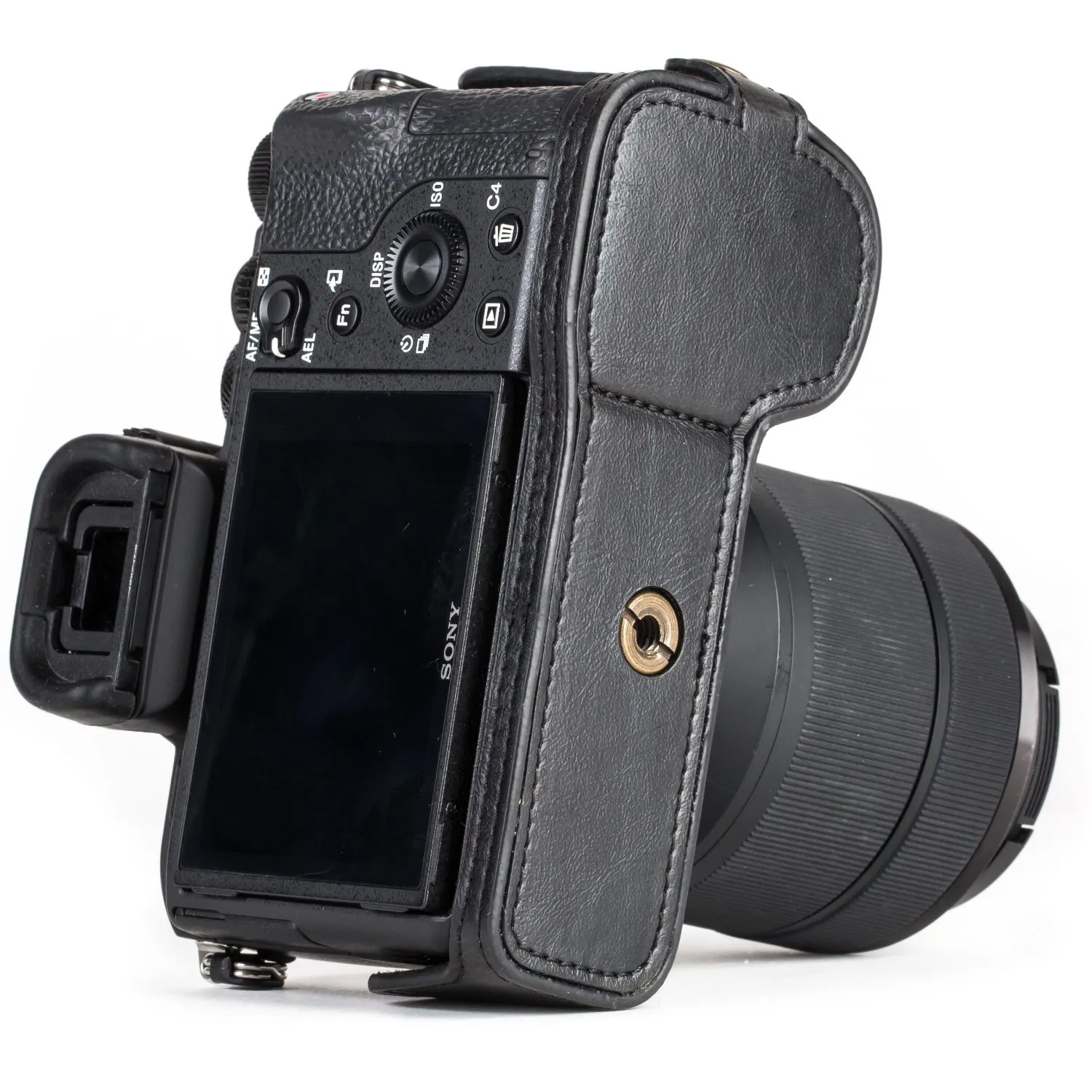 MegaGear Ever Ready Mezza Custodia Sony A7 II A7R II Nero