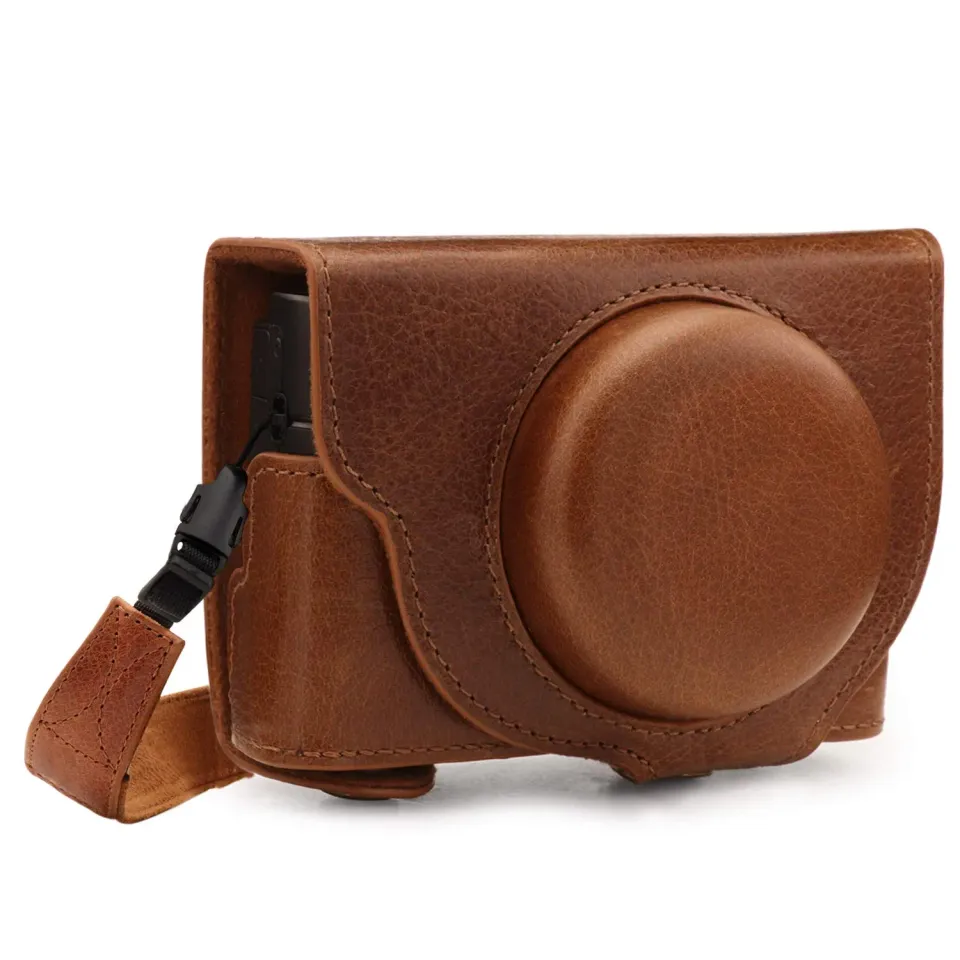 MegaGear MG1728 Ever Ready Pelle Sony RX100 VII Marrone