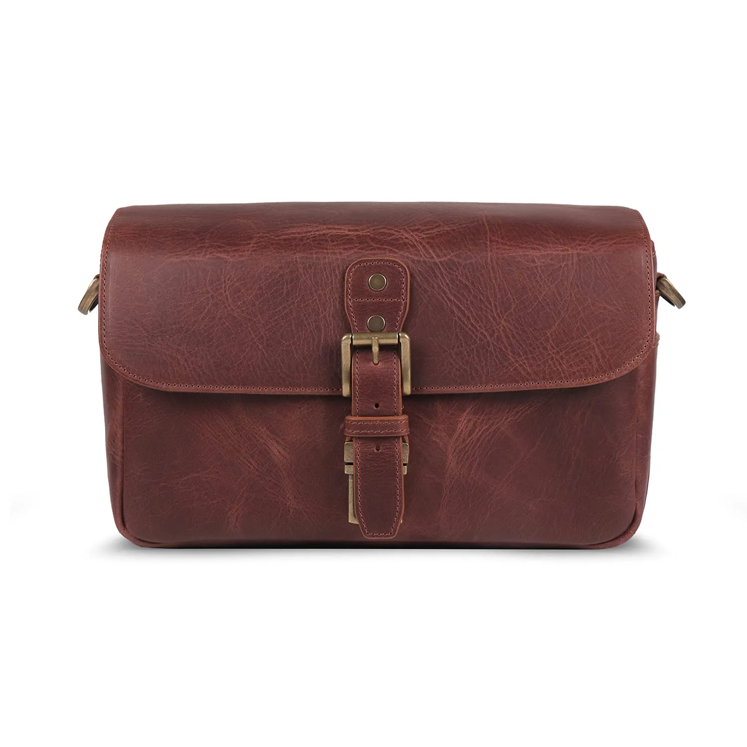 MegaGear Torres Borsa Messenger Pelle Fotocamera Mirrorless Marrone