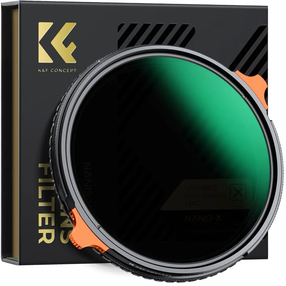 K&F Concept Nano-Xcel Filtro 67mm ND4-64 CPL 2in1