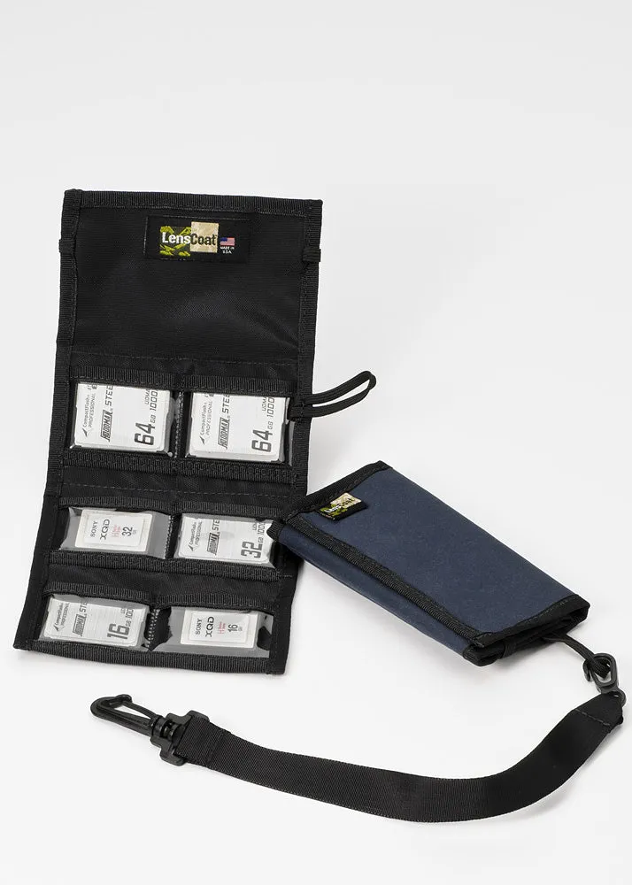 LensCoat Memory Wallet CF6 porta schede nero impermeabile