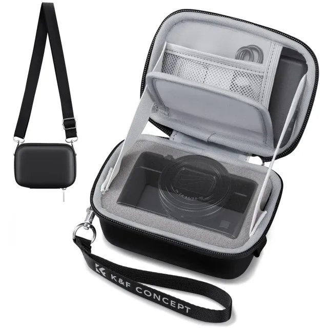 K&F Concept Custodia Fotocamera M Nero Compatta EVA