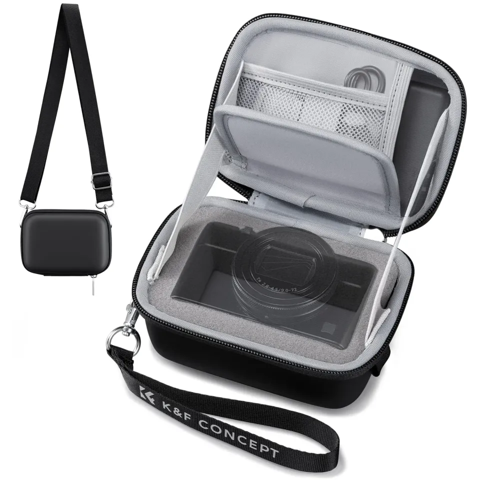 K&F Concept Custodia Fotocamera M Nero Compatta EVA