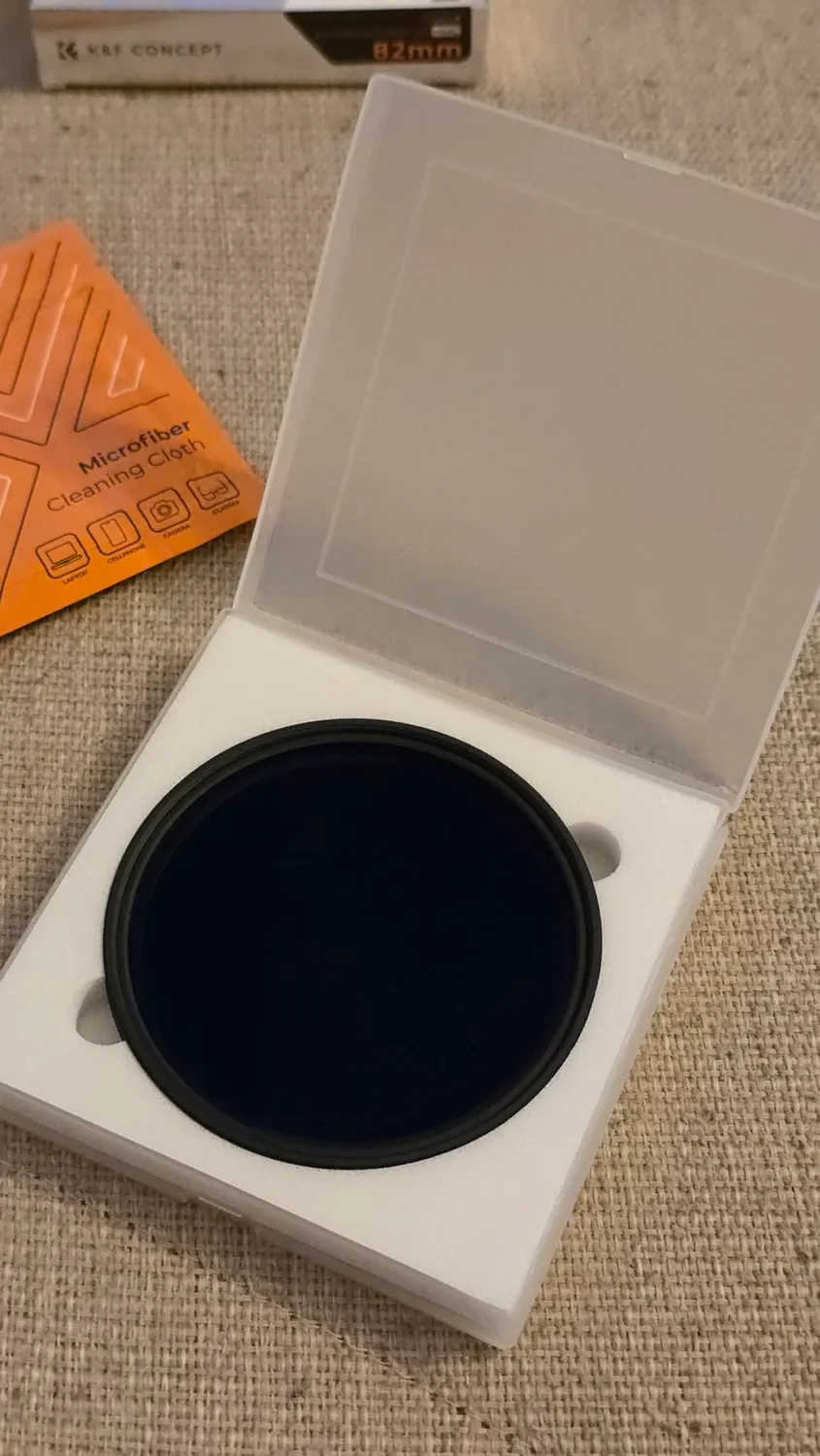 K&F Concept Nano-Klear ND2-400 filtro variabile 82mm Black Mist