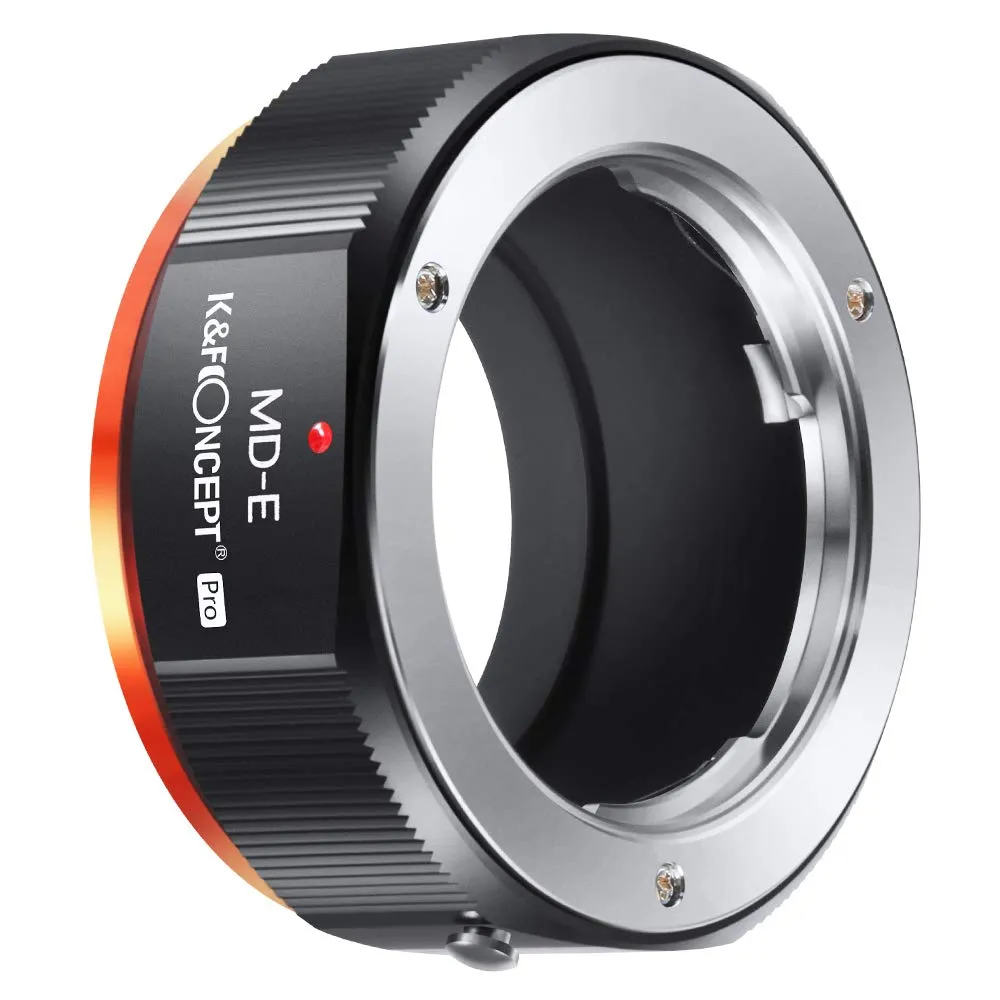 K&F Concept MD-NEX adattatore Minolta MD-Sony E manuale