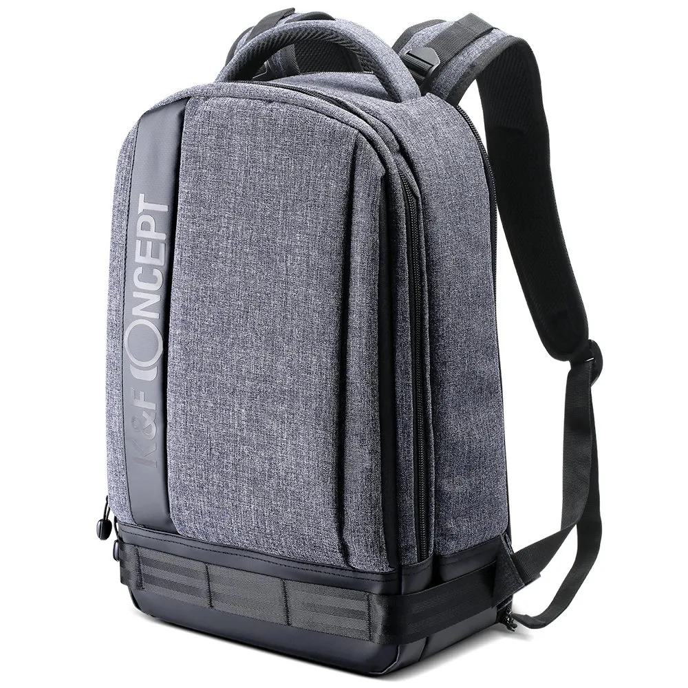 K&F Concept 019V1 zaino fotografico 17L grigio laptop
