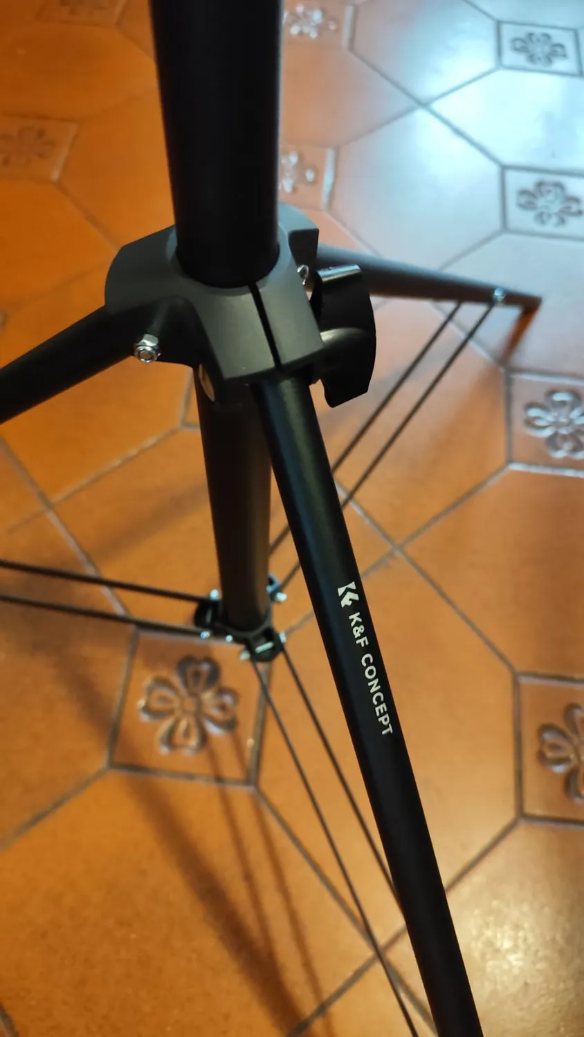 K&F Concept Stativo Luce Treppiede 280cm 1/4" con Custodia