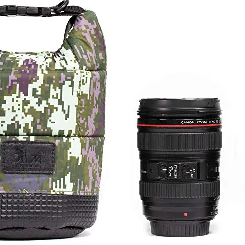 MegaGear MG912 Custodia Obiettivo Medio Camo Mimetica