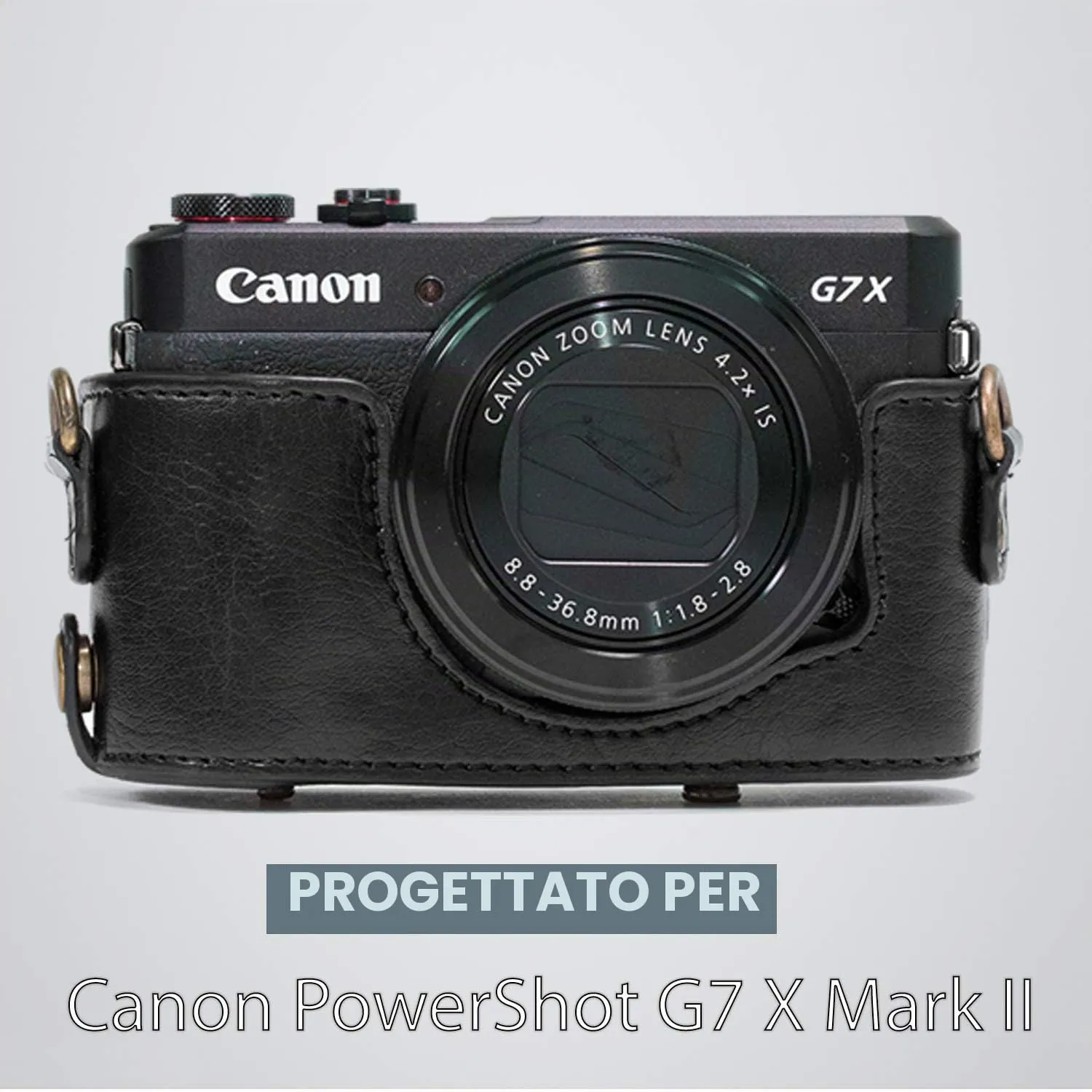 MegaGear Ever Ready G7 X Mark II custodia pelle compatta