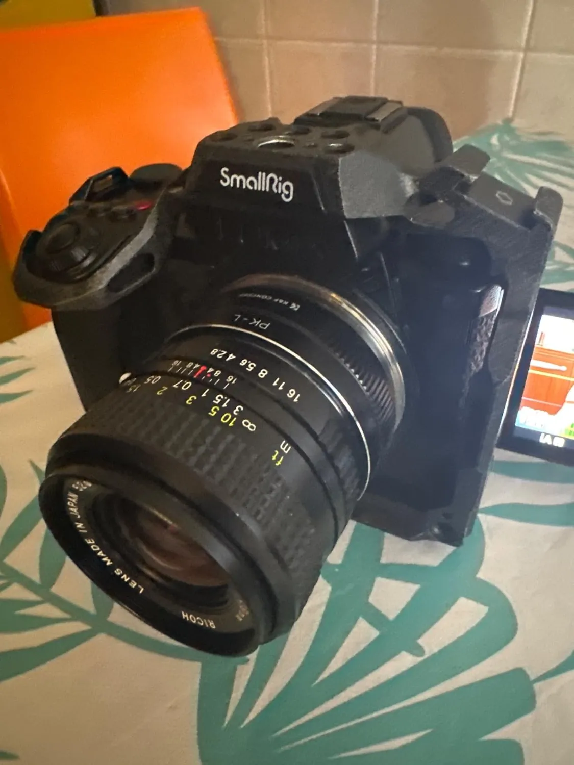 K&F Concept OM-L adattatore Olympus OM - L Mount manuale