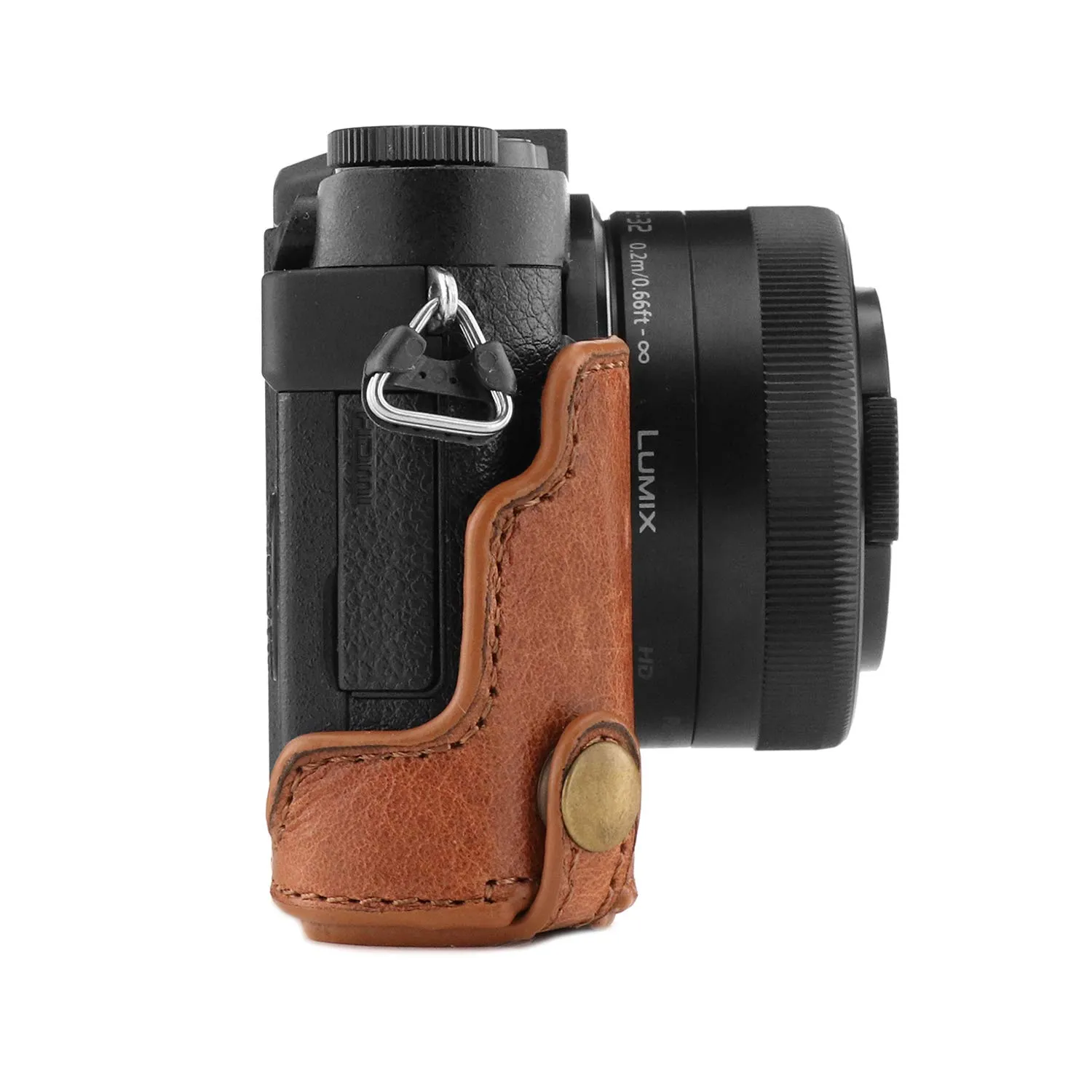 MegaGear Mezza Custodia Pelle GX950 GF10 Marrone