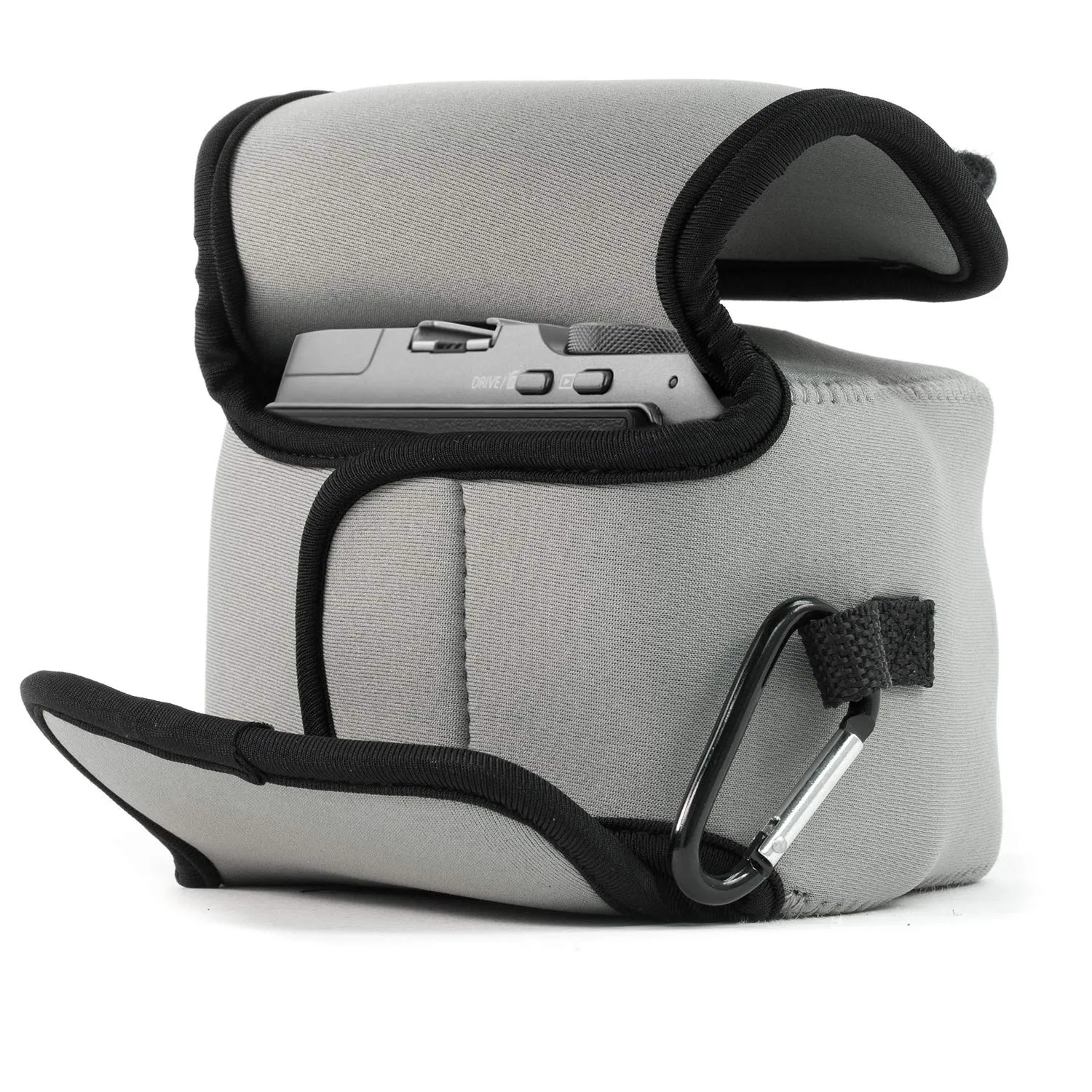 MegaGear MG1775 Custodia Fujifilm X-A7 neoprene grigia